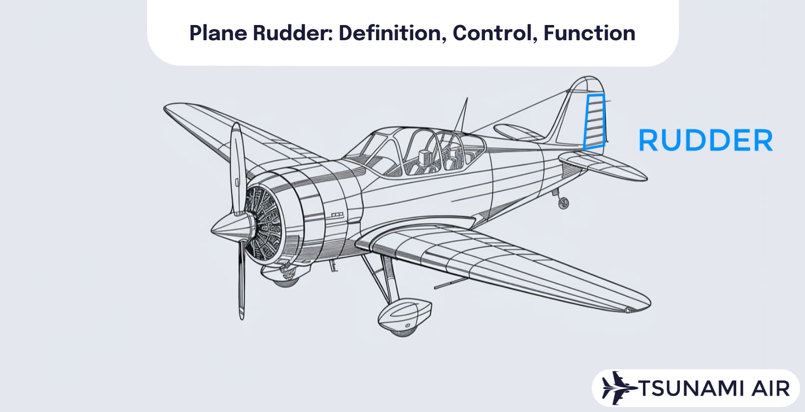 plane rudder