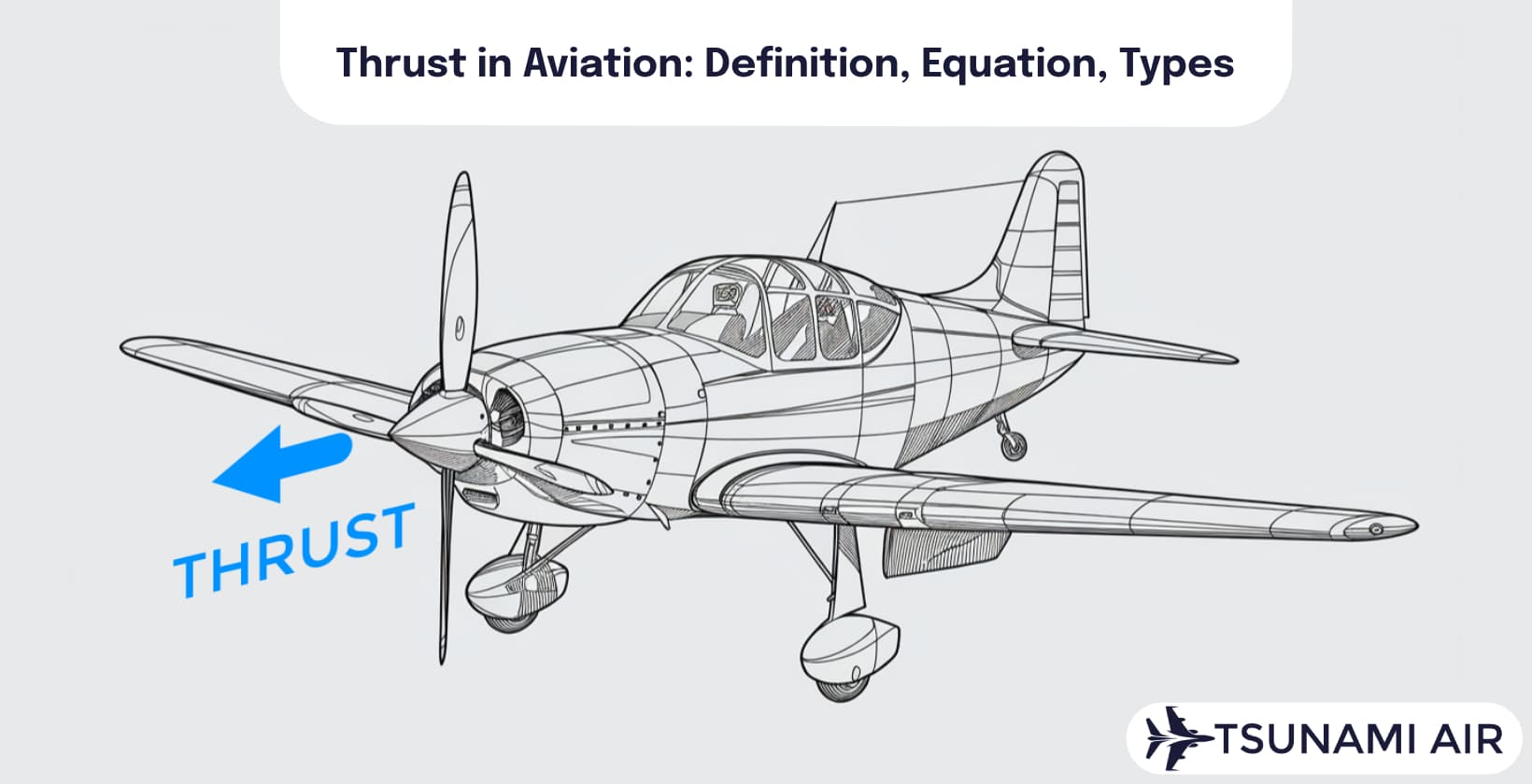 thrust in aviation diagram