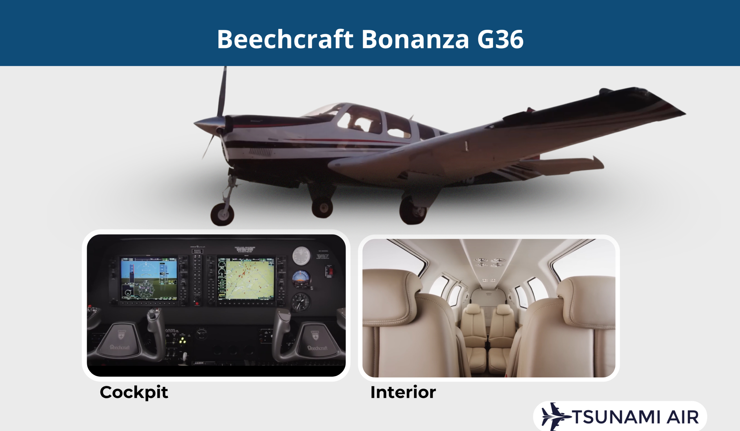 Beechcraft Bonanza G36 Interior