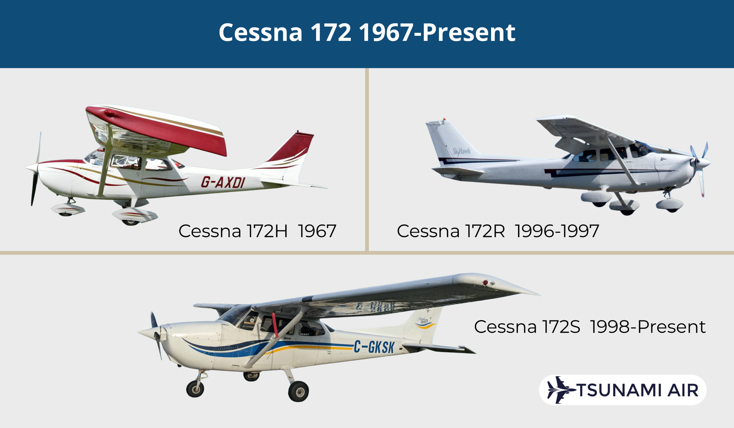 cessna 172 1967 present