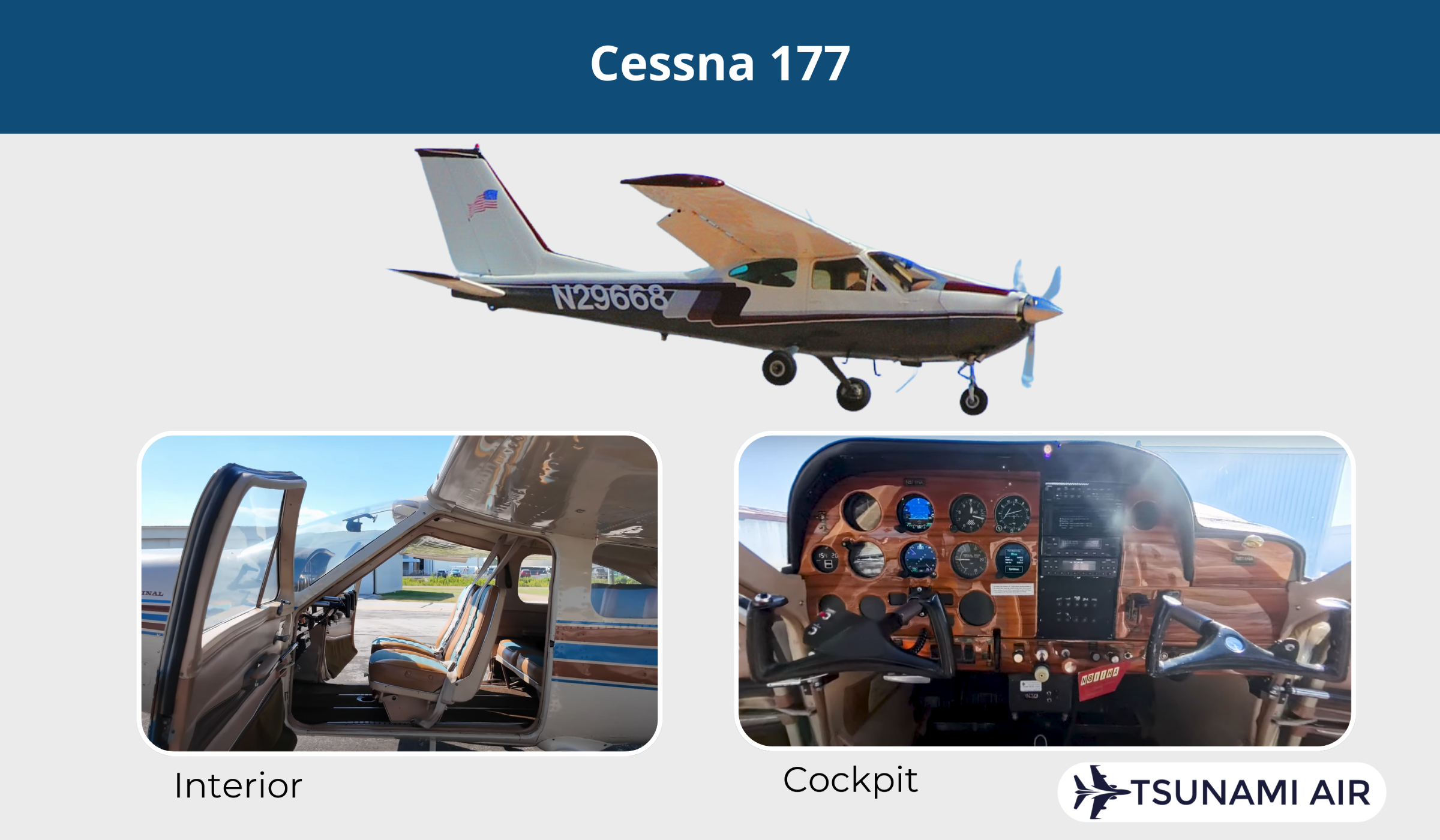 cessna 177 interior