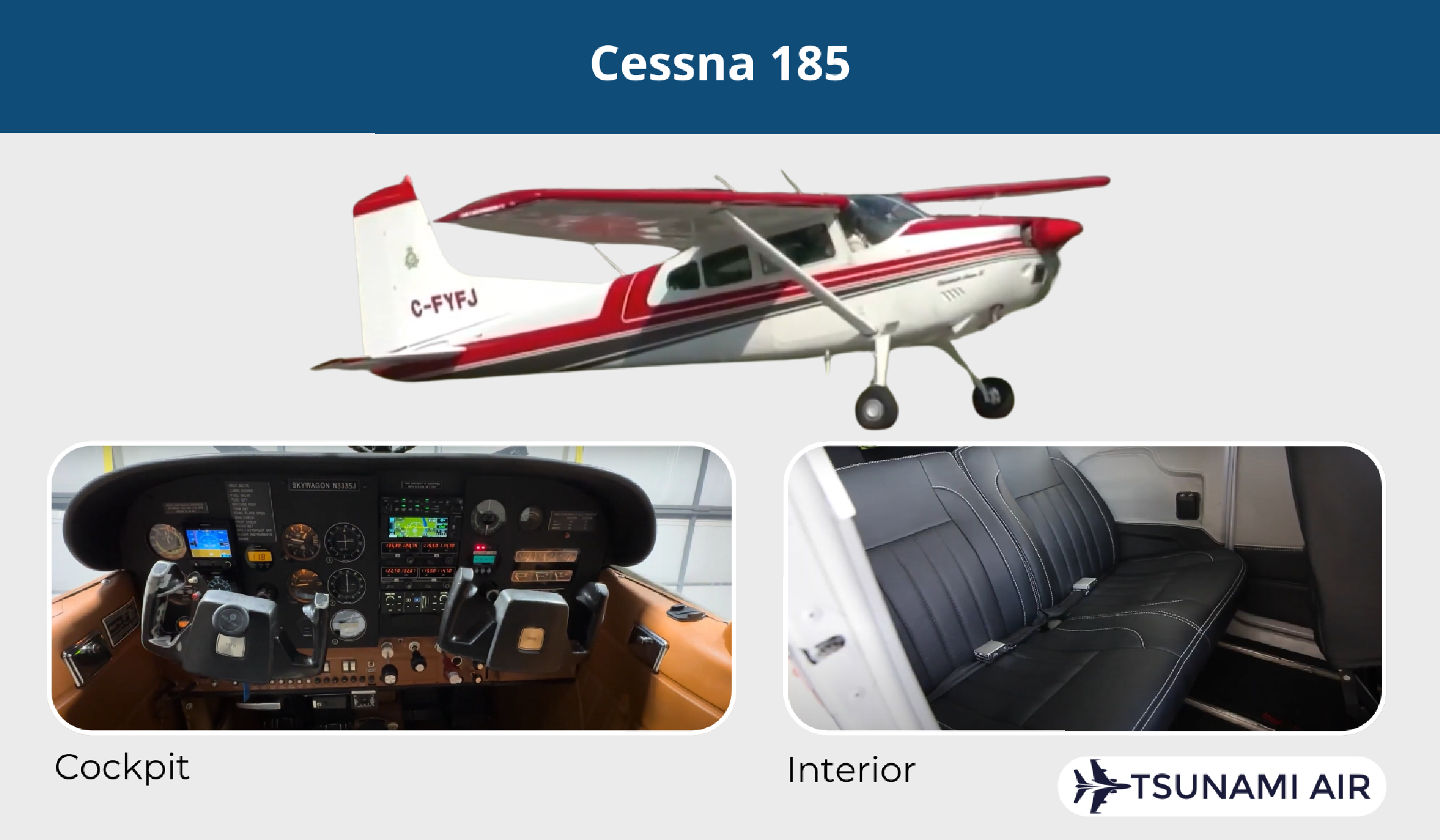 cessna 185 interior