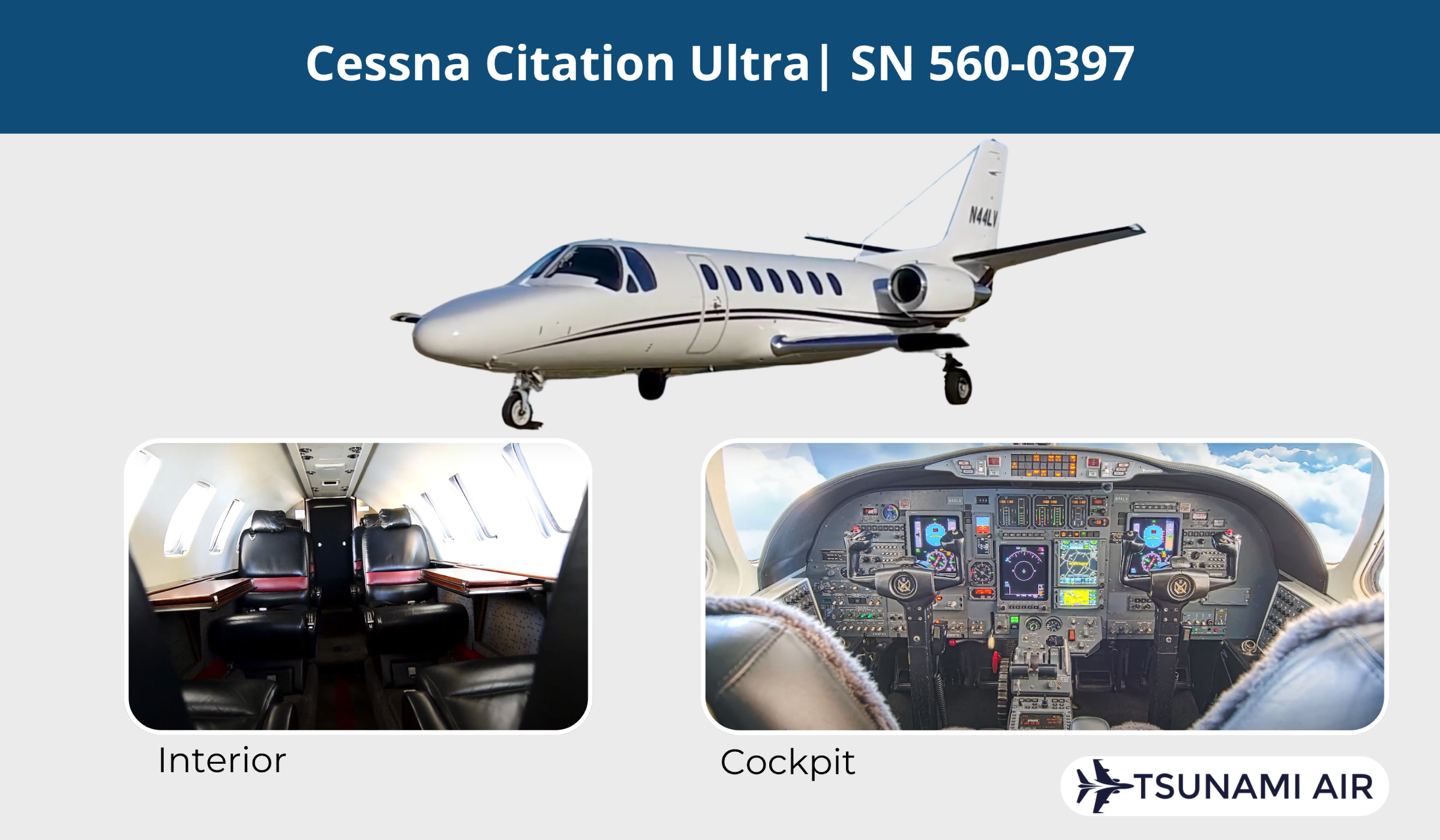 cessna 560 citation ultra interior