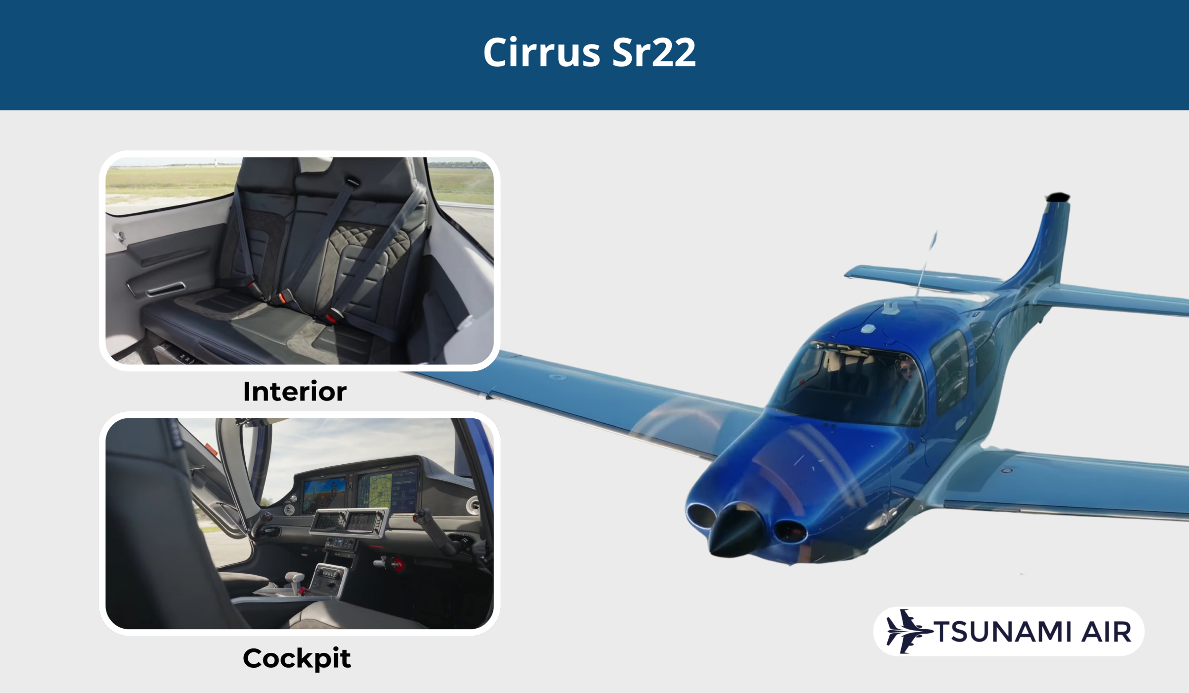 Interior of Cirrus SR22