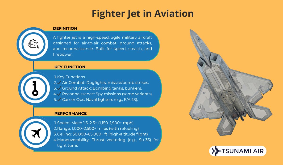 figher jet definition