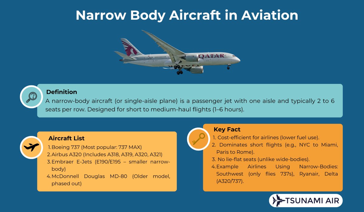Narrowbody plane